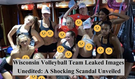 wisconsin volleyball leaks pics